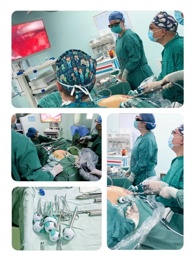 تروکار بلانت یکبار مصرف با آستین پایدار برای جراحی لاپاراسکوپی 13