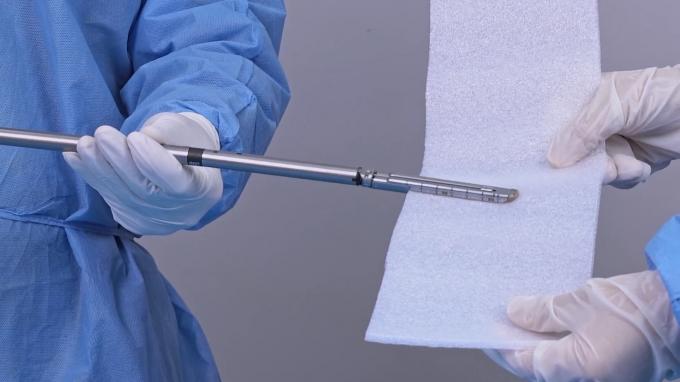 آخرین اخبار شرکت دستورالعمل استفاده | منگنه کاتر اندو یکبار مصرف | SurgSci 8