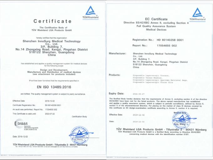 گیره های لاپاراسکوپی یکبار مصرف بستن پلیمری گیره های عروقی جراحی 9