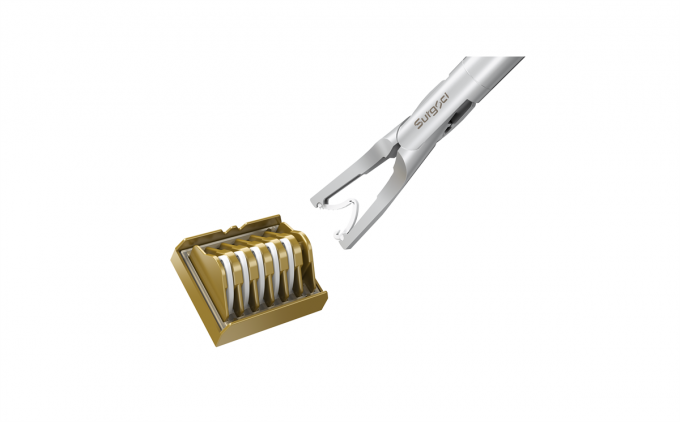 گیره های لاپاراسکوپی یکبار مصرف بستن پلیمری گیره های عروقی جراحی 1