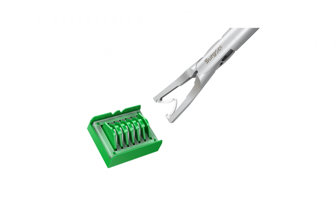 گیره های لاپاراسکوپی یکبار مصرف بستن پلیمری گیره های عروقی جراحی 2