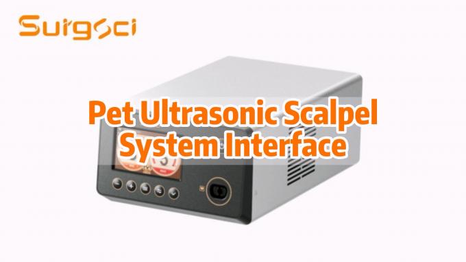 آخرین اخبار شرکت سیستم اسکالپل فوق صوتی دامپزشکی. رابط عملیات ژنراتور. 0