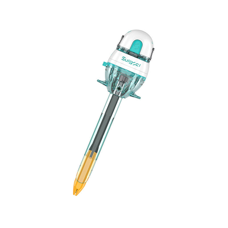 Surgsci CE نشان داده شده 12mm تیغه دار Trocar یکبار مصرفی Laparoscopic Trocar برای اتاق جراحی