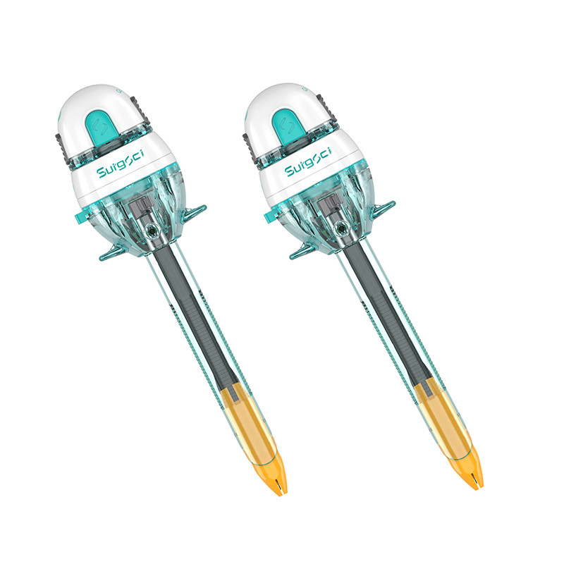 Surgsci CE نشان داده شده 12mm تیغه دار Trocar یکبار مصرفی Laparoscopic Trocar برای اتاق جراحی
