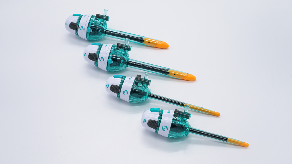 Surgsci CE نشان داده شده تراکار لاپاروسکوپیک 5 / 10 / 12mm کلاس II تراکار تیغه دار