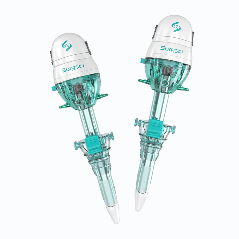 گواهینامه CE 12mm نوع Hasson Trocar یکبار مصرف برای جراحی لاپاروسکوپی جراحی پزشکی