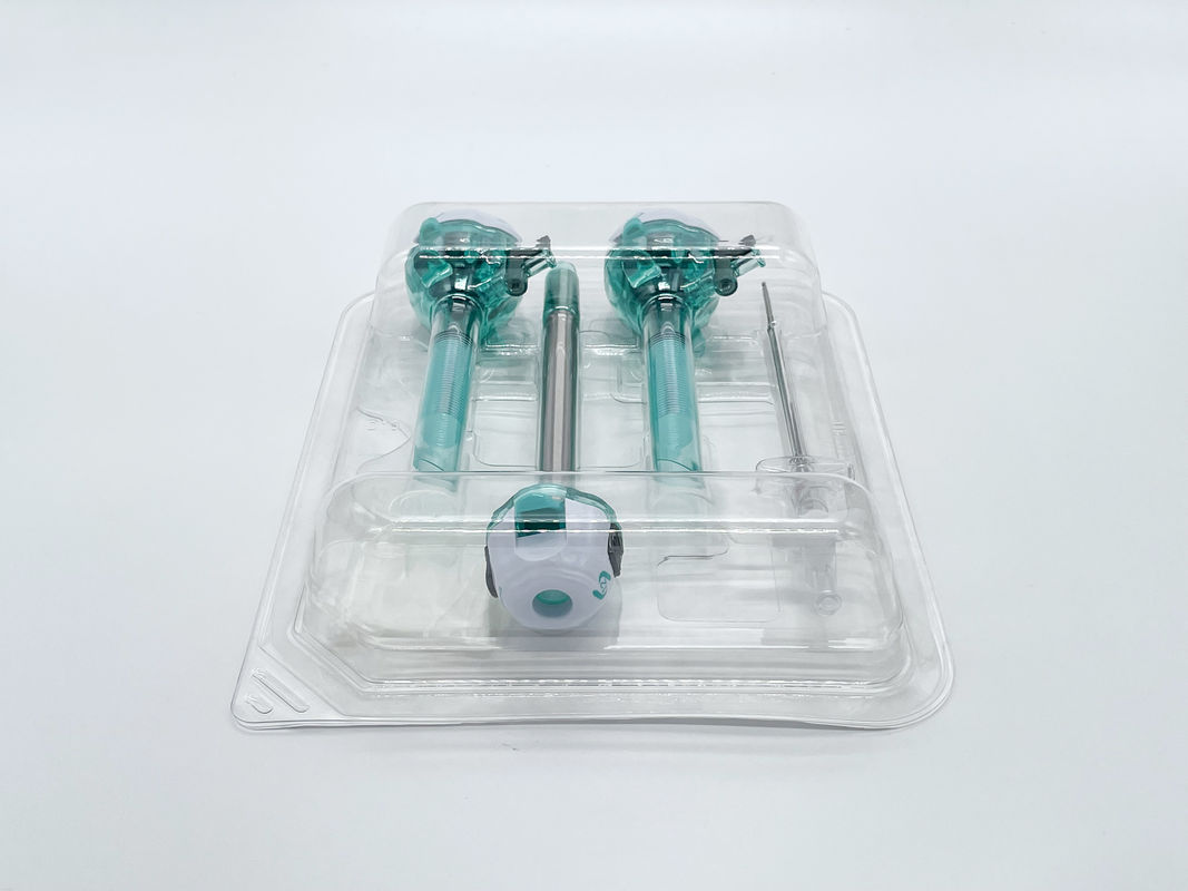 Surgsci Trocar Kit 12mm جراحی شکم ابزار استریل Kit Trocar قابل مشاهده